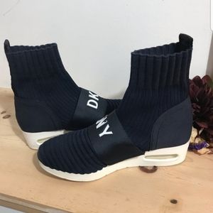 Women DKNY wedge sneakers